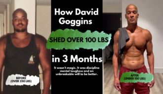 How David Goggins shed over 100 lbs in 3 Months