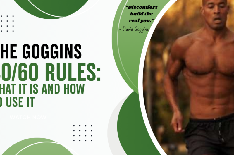 The Goggins 4060 Rule What It Is and How to Use It
